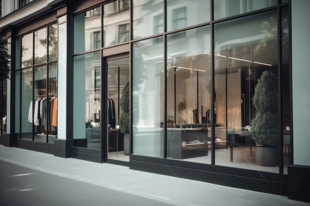 Vitrine magasin Pornic